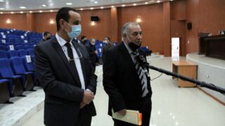 Installation officielle du Pr TARI Abdelkamel, directeur de l'ESTIN 100 Installation du Pr TARI Abdelkamel Directeur ESTIN Bejaia 30 Novembre 2020 101