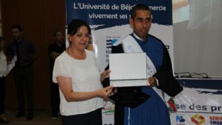 Remise dattestations aux laureats 2017 2018 de la 11eme edition du Salon de lemplo 102 6