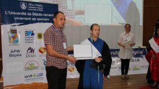 Remise dattestations aux laureats 2017 2018 de la 11eme edition du Salon de lemplo 116 6