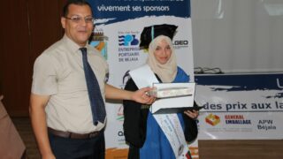 Remise dattestations aux laureats 2017 2018 de la 11eme edition du Salon de lemplo 119 6