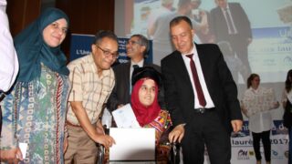 Remise dattestations aux laureats 2017 2018 de la 11eme edition du Salon de lemplo 121 6