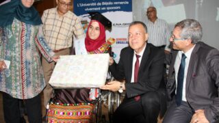 Remise dattestations aux laureats 2017 2018 de la 11eme edition du Salon de lemplo 128 6