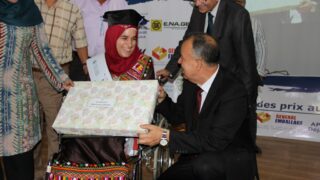 Remise dattestations aux laureats 2017 2018 de la 11eme edition du Salon de lemplo 130 6