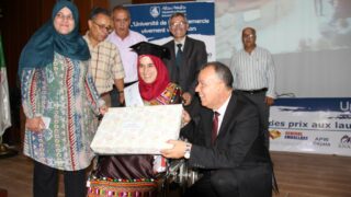 Remise dattestations aux laureats 2017 2018 de la 11eme edition du Salon de lemplo 132 6