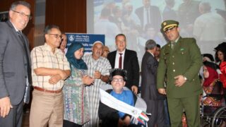 Remise dattestations aux laureats 2017 2018 de la 11eme edition du Salon de lemplo 136 6