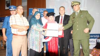 Remise dattestations aux laureats 2017 2018 de la 11eme edition du Salon de lemplo 140 6