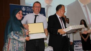 Remise dattestations aux laureats 2017 2018 de la 11eme edition du Salon de lemplo 149 6