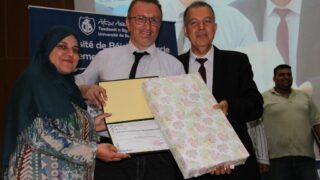 Remise dattestations aux laureats 2017 2018 de la 11eme edition du Salon de lemplo 151 6