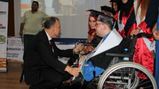 Remise dattestations aux laureats 2017 2018 de la 11eme edition du Salon de lemplo 154 6