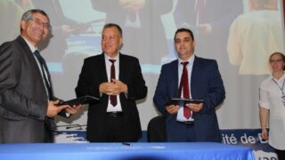 Remise dattestations aux laureats 2017 2018 de la 11eme edition du Salon de lemplo 180 6