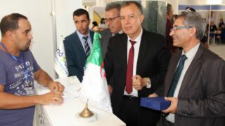 Remise dattestations aux laureats 2017 2018 de la 11eme edition du Salon de lemplo 209 6