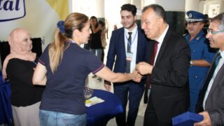 Remise dattestations aux laureats 2017 2018 de la 11eme edition du Salon de lemplo 222 6