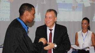 Remise dattestations aux laureats 2017 2018 de la 11eme edition du Salon de lemplo 48 6