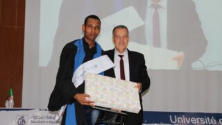 Remise dattestations aux laureats 2017 2018 de la 11eme edition du Salon de lemplo 50 6