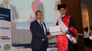 Remise dattestations aux laureats 2017 2018 de la 11eme edition du Salon de lemplo 63 6