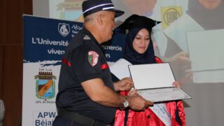 Remise dattestations aux laureats 2017 2018 de la 11eme edition du Salon de lemplo 68 6