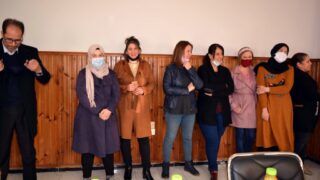 Ceremonie promotion Pr KBAILI Tiab Faculte droit universite bejaia 17 dec 2020 017