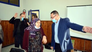 Ceremonie promotion Pr KBAILI Tiab Faculte droit universite bejaia 17 dec 2020 021