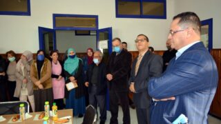 Ceremonie promotion Pr KBAILI Tiab Faculte droit universite bejaia 17 dec 2020 061