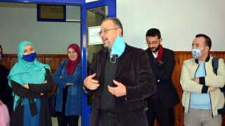 Ceremonie promotion Pr KBAILI Tiab Faculte droit universite bejaia 17 dec 2020 063