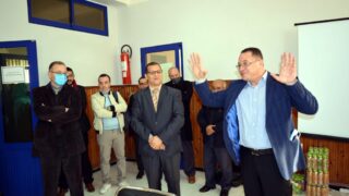 Ceremonie promotion Pr KBAILI Tiab Faculte droit universite bejaia 17 dec 2020 066