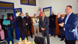 Ceremonie promotion Pr KBAILI Tiab Faculte droit universite bejaia 17 dec 2020 071