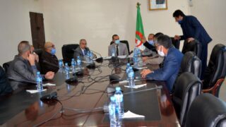 Signature convention cadre universite Bejaia cour administrative Bejaia 22 dec 2020 001