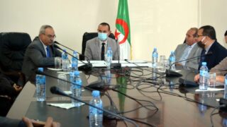 Signature convention cadre universite Bejaia cour administrative Bejaia 22 dec 2020 013