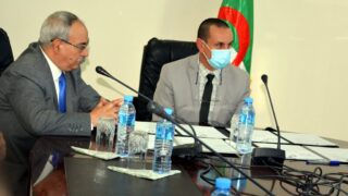 Signature convention cadre universite Bejaia cour administrative Bejaia 22 dec 2020 015