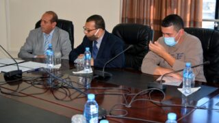 Signature convention cadre universite Bejaia cour administrative Bejaia 22 dec 2020 018