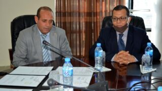 Signature convention cadre universite Bejaia cour administrative Bejaia 22 dec 2020 022