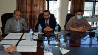 Signature convention cadre universite Bejaia cour administrative Bejaia 22 dec 2020 023