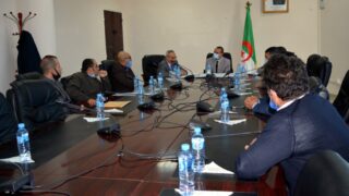 Signature convention cadre universite Bejaia cour administrative Bejaia 22 dec 2020 028