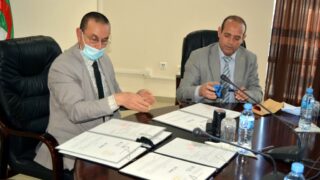 Signature convention cadre universite Bejaia cour administrative Bejaia 22 dec 2020 043