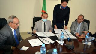 Signature convention cadre universite Bejaia cour administrative Bejaia 22 dec 2020 047
