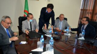 Signature convention cadre universite Bejaia cour administrative Bejaia 22 dec 2020 049