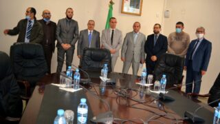 Signature convention cadre universite Bejaia cour administrative Bejaia 22 dec 2020 055