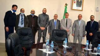 Signature convention cadre universite Bejaia cour administrative Bejaia 22 dec 2020 057
