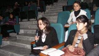 Conference de Rachid BOUDJEDRA 21 avril2009 04