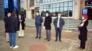 Sortie commission Covid Campus Aboudaou Residence ELKSEUR 18 Janvier 2021 Universite Bejaia 005