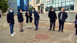 Sortie commission Covid Campus Aboudaou Residence ELKSEUR 18 Janvier 2021 Universite Bejaia 006