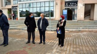 Sortie commission Covid Campus Aboudaou Residence ELKSEUR 18 Janvier 2021 Universite Bejaia 007