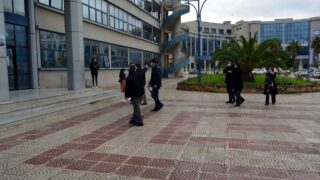 Sortie commission Covid Campus Aboudaou Residence ELKSEUR 18 Janvier 2021 Universite Bejaia 010