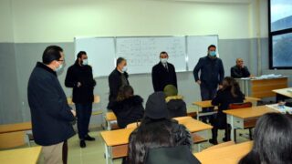 Sortie commission Covid Campus Aboudaou Residence ELKSEUR 18 Janvier 2021 Universite Bejaia 018