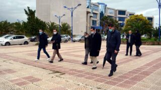 Sortie commission Covid Campus Aboudaou Residence ELKSEUR 18 Janvier 2021 Universite Bejaia 027