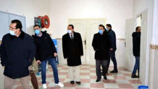 Sortie commission Covid Campus Aboudaou Residence ELKSEUR 18 Janvier 2021 Universite Bejaia 030