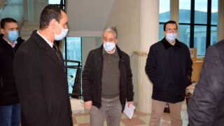 Sortie commission Covid Campus Aboudaou Residence ELKSEUR 18 Janvier 2021 Universite Bejaia 034