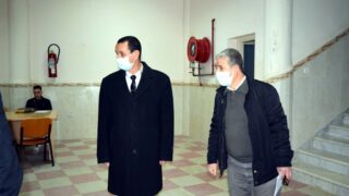 Sortie commission Covid Campus Aboudaou Residence ELKSEUR 18 Janvier 2021 Universite Bejaia 035