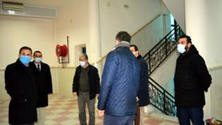 Sortie commission Covid Campus Aboudaou Residence ELKSEUR 18 Janvier 2021 Universite Bejaia 036