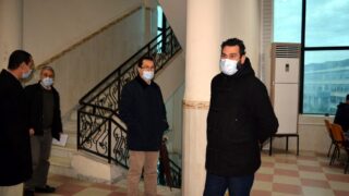 Sortie commission Covid Campus Aboudaou Residence ELKSEUR 18 Janvier 2021 Universite Bejaia 038